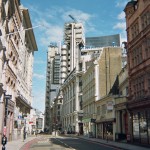 London architecture, street, day, sunshine