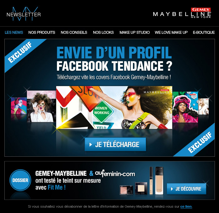 Francois Soulignac Gemey-Maybelline My Newsletter Facebook