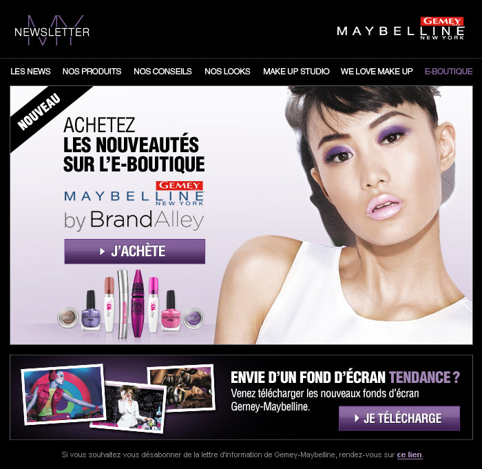 Francois Soulignac Gemey-Maybelline My Newsletter Brandalley