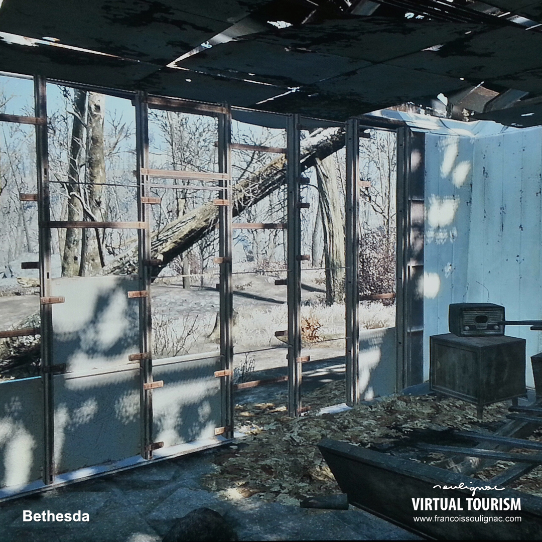 Virtual Tourism Boston, Details, In-game photography Fallout 4 - © Bethesda Softworks - François Soulignac