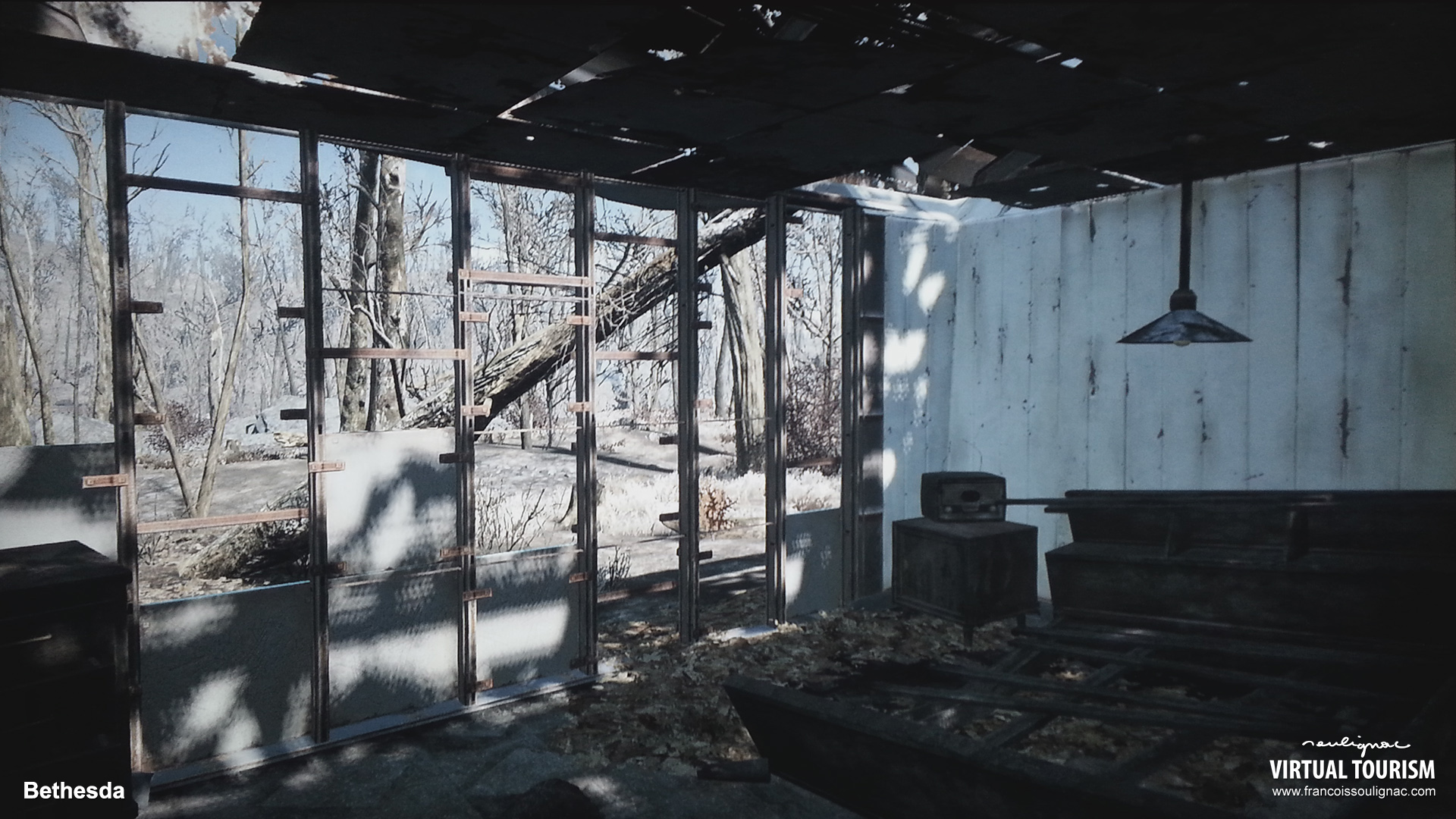 Virtual Tourism in Boston, In-game photography Fallout 4 - © Bethesda Softworks - François Soulignac