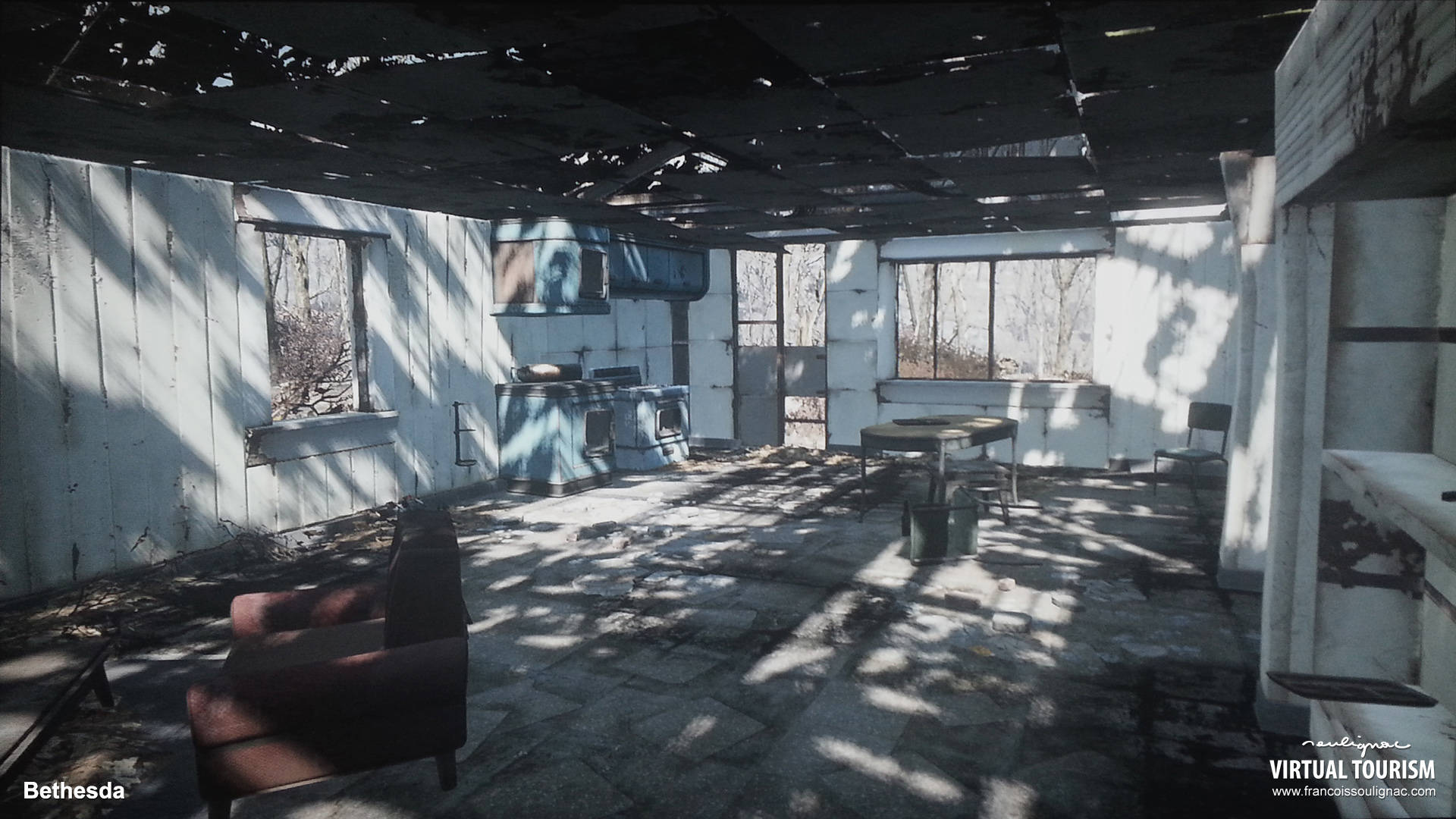 Virtual Tourism in Boston, In-game photography Fallout 4 - © Bethesda Softworks - François Soulignac