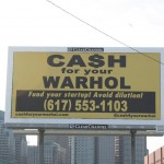 Boston Street Art - Cash for your Warhol