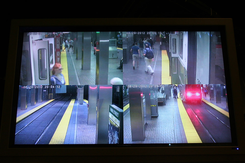 Boston Subway Park Street Station - Video surveillance system