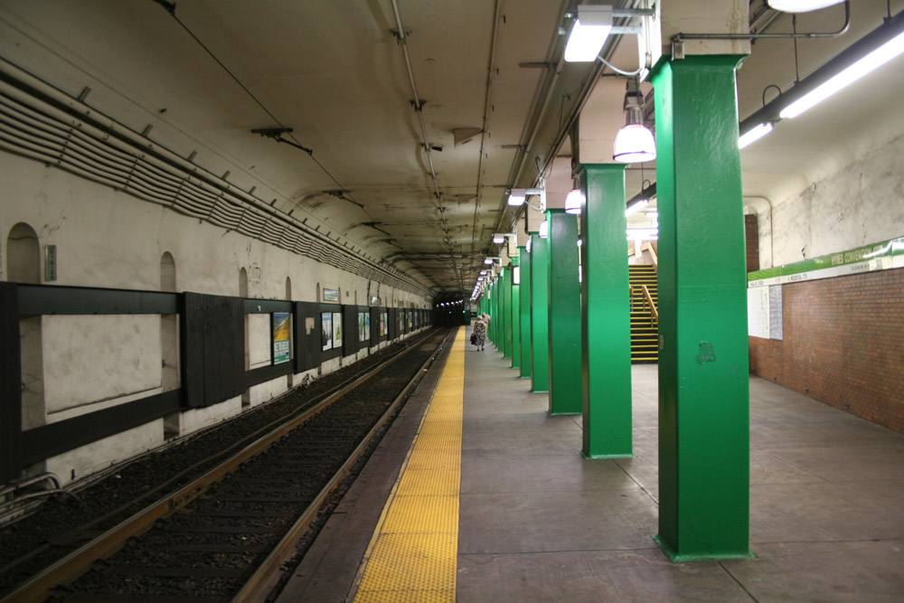 Boston Subway - MBTA Hynes Convention ctr. station