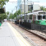 Boston Subway - MBTA green line - Museum of fine arts Station