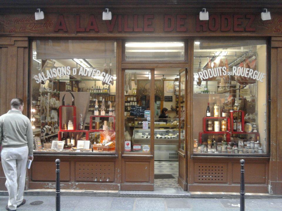 Paris Store Front | A la ville de Rodez - Salaisons d'Auvergne