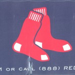 Cambridge Graphic Design, Fenway Park Red Sox logo sign
