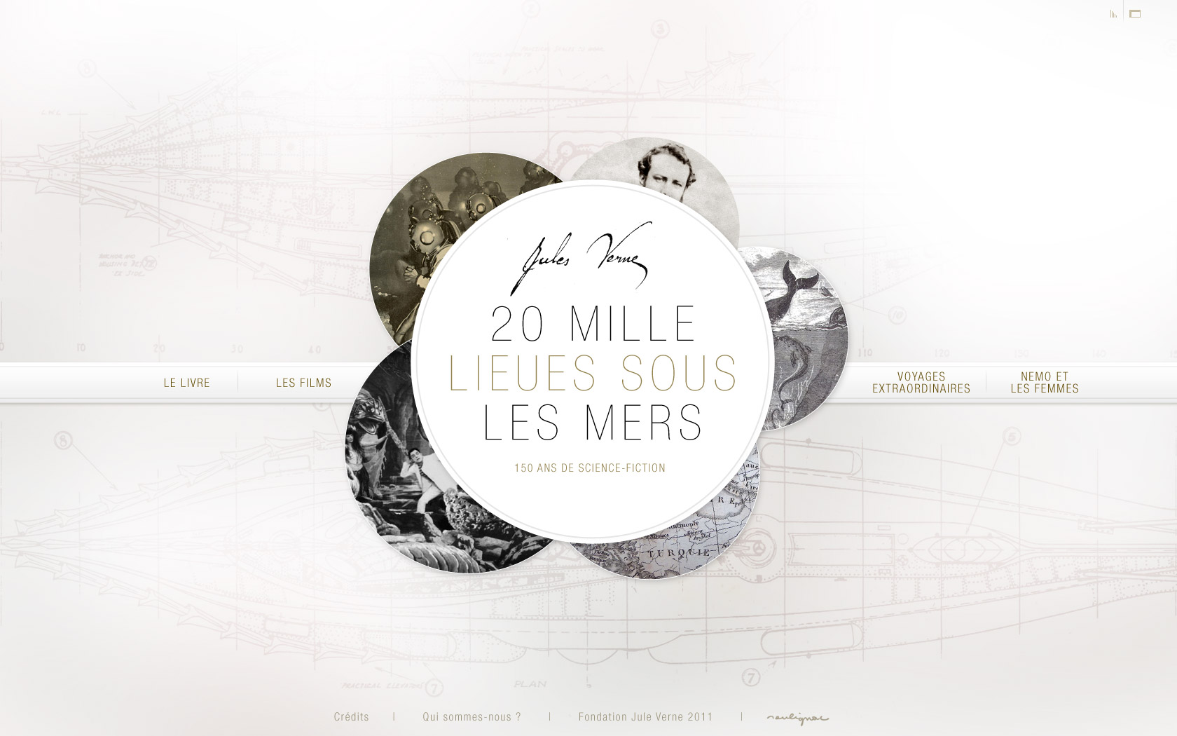 Francois Soulignac - Jules Verne website - Graphic research