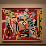 Museum of Fine Arts MFA Boston - Stuart Davis, Hot Still Scape for six Colors