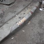 RockStar Game street marketing on Manhattan's sidewalk (L.A Noire)