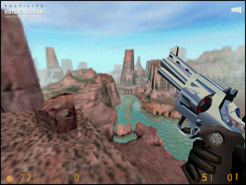 Virtual Tourism New-Mexico Black Mesa - Videogame Photography Half-Life 1