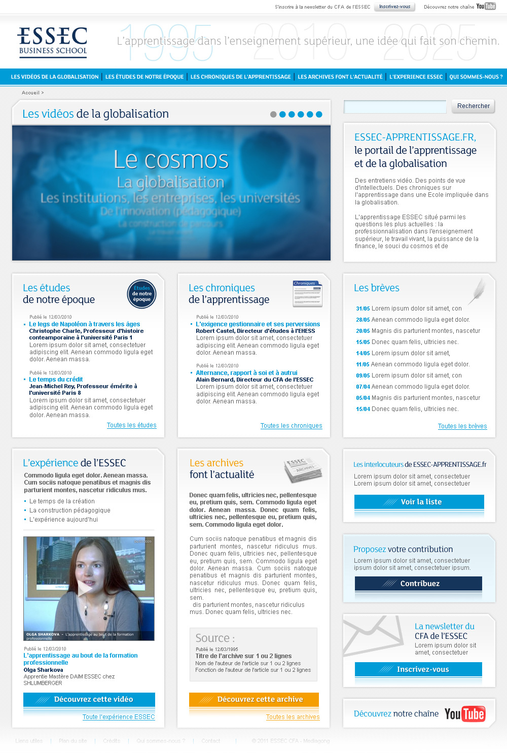 ESSEC Business School | Website CFA Apprentissage - Home Page