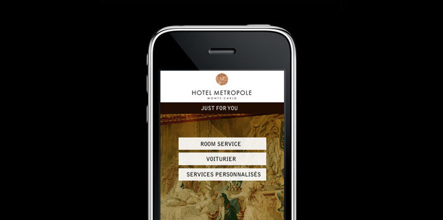 Francois Soulignac - Mobile App Hotel Metropole Monte-Carlo - JUST FOR YOU