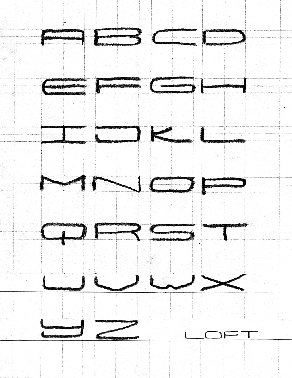 Francois Soulignac - Typography LOFT