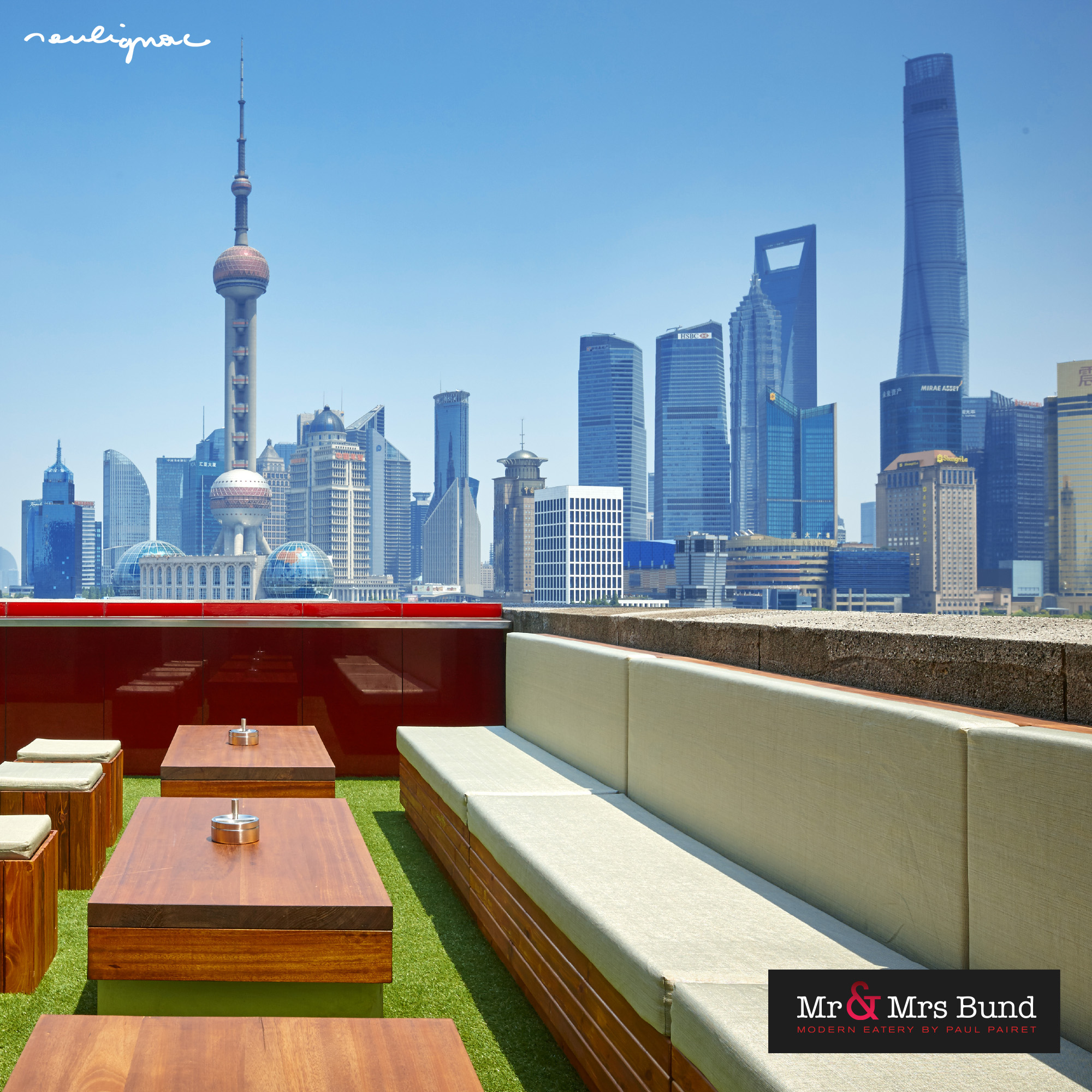 Mr & Mrs Bund Shanghai, Modern Eatery by Paul Pairet, François Soulignac, Creative Direction & Art Direction, VOL Group China