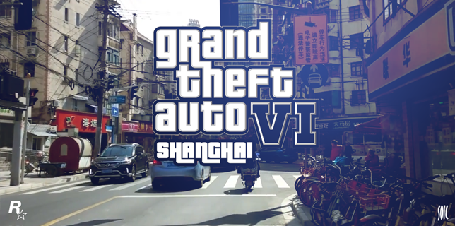 GTA 6 in Shanghai, China - Video by Francois Soulignac