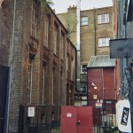 London architecture, old little street