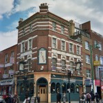 London architecture, The Archers storefront, 42 Osborn Street