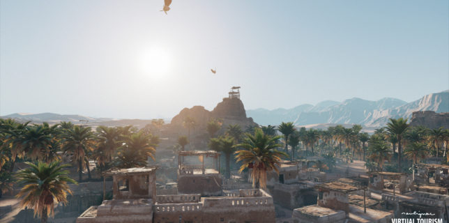 Virtual Tourism in Ancient Egypt - In-game photography in Assassins Creed Origins - © Ubisoft - François Soulignac