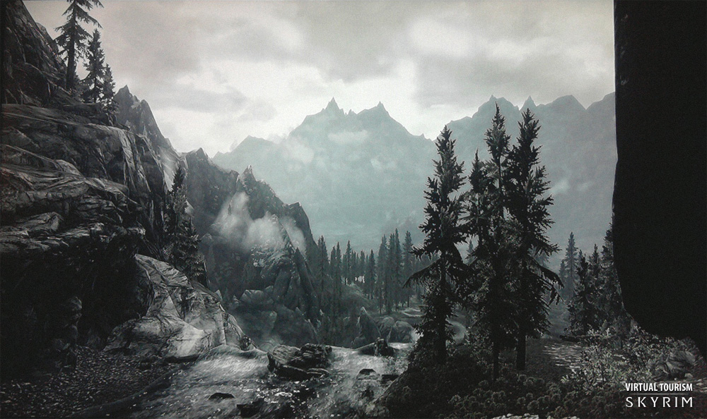 © Bethesda game studios - Francois Soulignac - Virtual tourism - Province de Bordeciel (Skyrim)