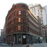 Boston Manpower Building, Franklin and Devonshire street corner
