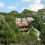 Boston Roxbury Crossing Station, House on the wood