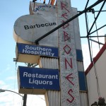 Somerville Shop Sign - Redbones Somerville