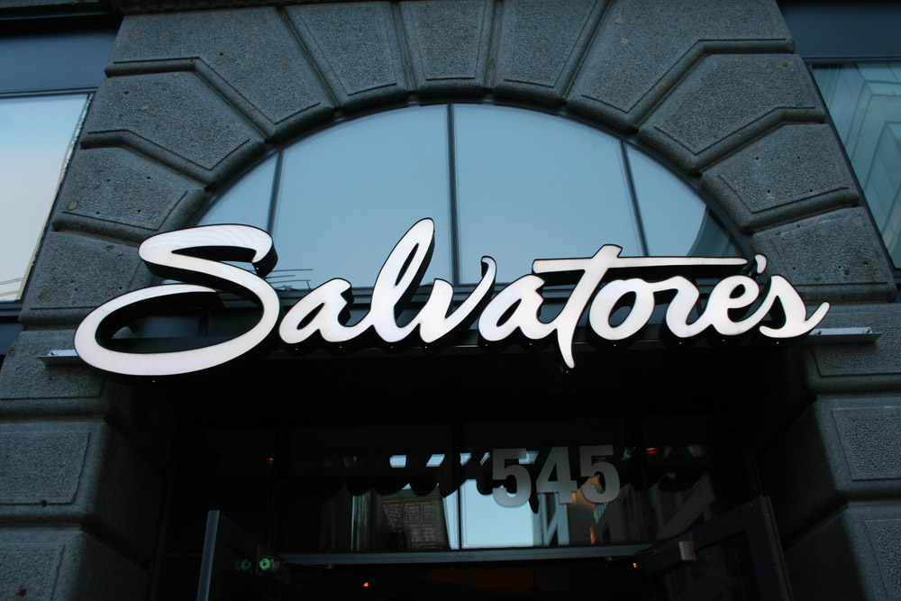Boston Shop Sign - Salvatore's