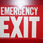 Boston Street - Elements and Specifics Details - Emergency Exit sign