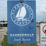 Harborwalk South Boston Sign