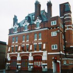 Francois Soulignac - London Architecture, Buddhist Centre, Bethnal Green Station