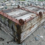 Francois Soulignac - Lovells Island - Piece of ship on the beach