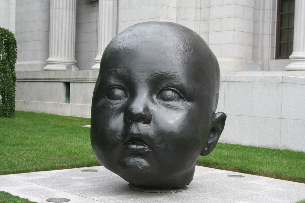 MFA Boston - Antonio López García, Giant Heads baby