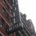 New-York Architecture - Manhattan, shop sign Chelsea Hotel