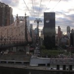 New-York Architecture, Manhattan by Aerial Tramway (Cable Car) to Roosevelt Island