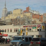 New-York Architecture, Manhattan, 8 AV et W 23 ST, Crosswalk