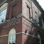 School of the Museum of Fine Arts - Front sign