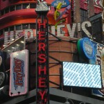 Hershey's store front at Time Square