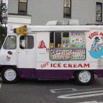 New york street food, Ice cream Truck, kool man design