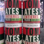 Design from Paris, Boite de Tomates entières pelées au jus, Monoprix