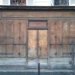 Paris Store Front, old store wood vintage, Métro Parmentier