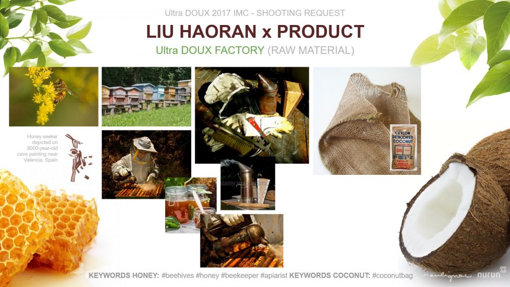 L’Oréal China | Garnier UltraDOUX | Liu Haoran | Moodboard