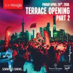 Bar Rouge Shanghai, François Soulignac, Terrace Opening Party, Creative & Art Direction for VOL Group China