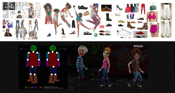 Francois Soulignac - Vivelle Dop L'Oréal - Characters Design Vivelle City