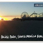 Gta in real life - Los Angeles - Pacific Park Santa Monica beach