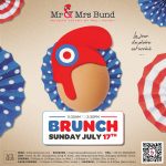 Mr & Mrs Bund Shanghai, French National Day Celebration Campaign, Brunch, Design by François Soulignac, VOL Group China